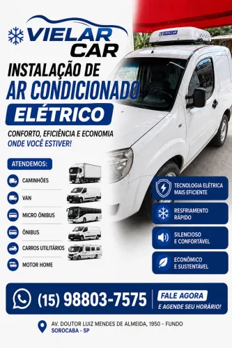 Instalação de Ar-Condicionado Elétrico Veicular