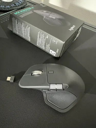 Mouse Logitech MX Master 4 Grafite