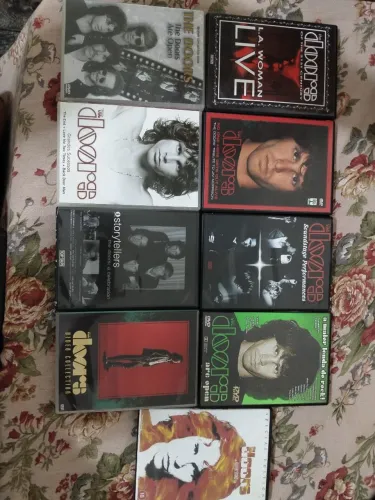 Coleções de todos os DVDs do the doors