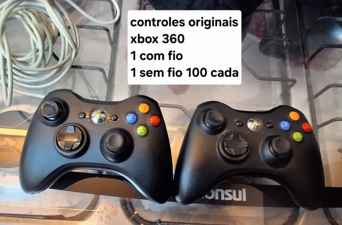 Controles xbox 360 original 100 cada
