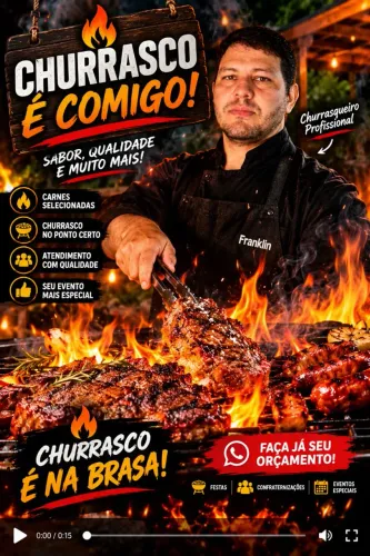 Faça seu churrasco