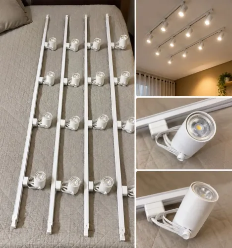 Vende-se Trilho Eletrificado" "Spots LED"