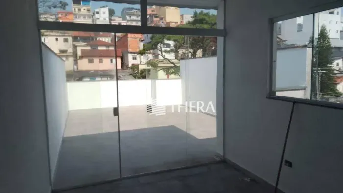 Cobertura com 2 dormitórios para alugar, 103 m² por R$ 2.433,35/mês - Vila Guarará - Santo