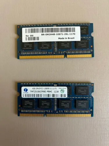 Kit 8GB Memória RAM Notebook DDR3 1600MHz (2x4GB)