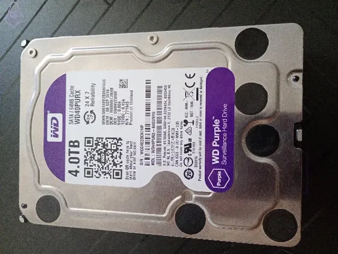 HD WD Purple 4TB DVR NVR