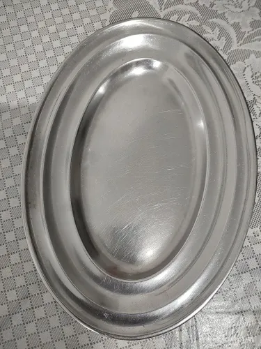 Travessa de inox da marca Fortinox