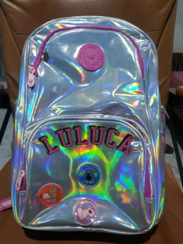 Mochila Holográfica Luluca Original