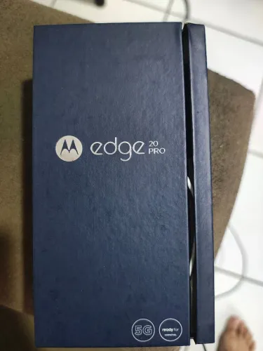 Motorola Edge 20 Pro, 256GB e 12 de RAM, perfeito!!