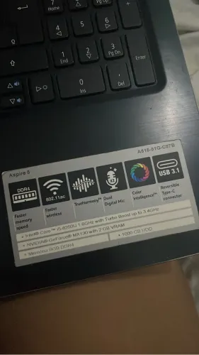 Acer Aspire 5 ? i5 + 8GB RAM + GeForce MX130