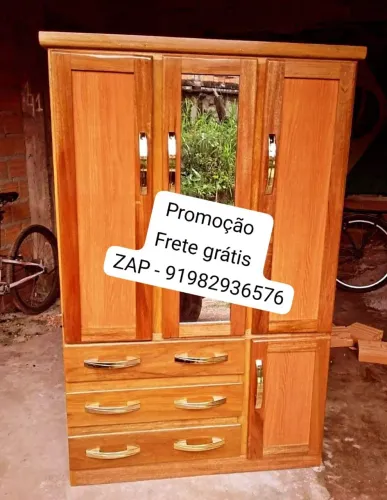 Guarda roupa de solteiro promoção frete grátis!