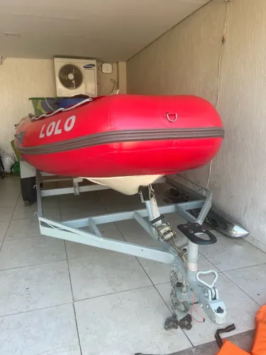 Barco flaxboat 2010 reformado motor mercúrio,50 Hp , 5 hrs uso novo .