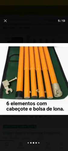 Vendo vara de manobra nova na embalagem.