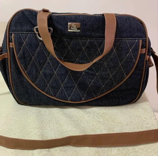 Bolsa maternidade Jeans!