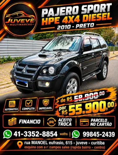 Mitsubishi Pajero Sport HPE 2.5 4X4 Diesel Aut. 2010