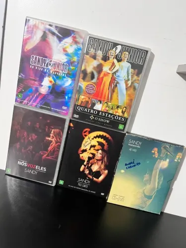 DVDS RARIDADES SANDY E JUNIOR / SANDY