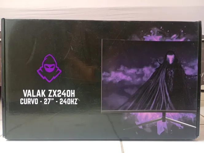 Monitor Valak 27pol FHD CURVO 240HZ COM DEFEITO 