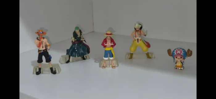 One Piece Salvat | 5 Miniaturas Oficiais Colecionáveis