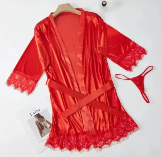 Robes feminina de Cetim acompanha fio.tam.G 44