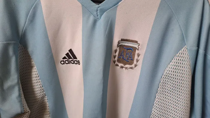 Camisa Argentina Copa 2002