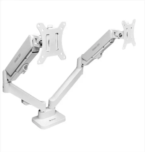 Suporte de mesa p/ 2 monitores 13 a 34" polegadas, braço articulado *Novo - Tela Duplo Pc
