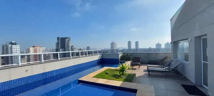 Apartamento 39m², 1 dormitório, 1 vaga "Mobiliado"
