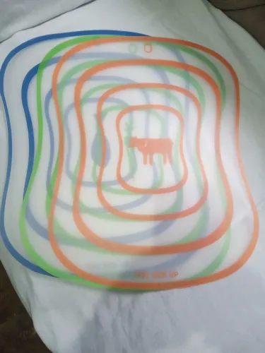 Tábuas de corte coloridas