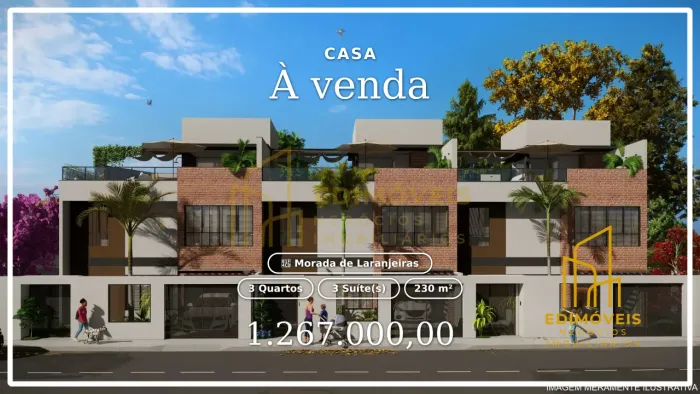 Morada de Laranjeiras: Casa Triplex Ideal para sua Família com 3 Suítes!