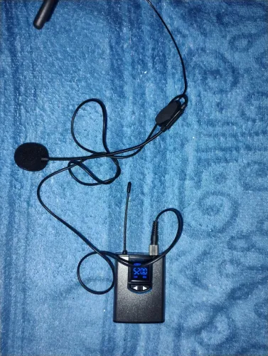 Microfone transmissor sem fio 5200MHz