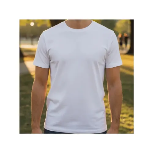 Camiseta Básica Lisa Masculina Versátil 100% Algodão