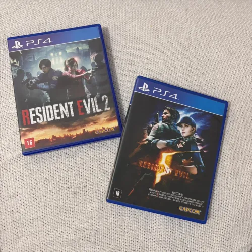 Resident evil 2 e 5 ps4