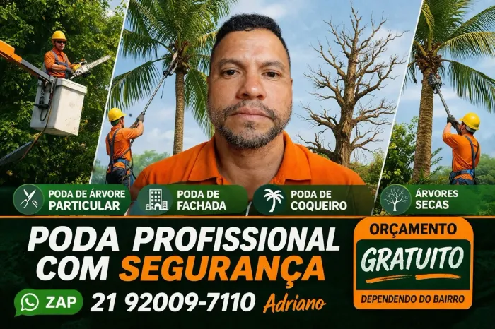 Poda de árvore  particular 