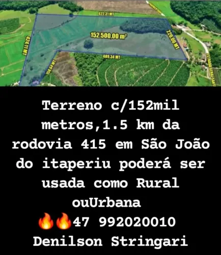 Terreno rural possibilidade de fazer Loteamento urbano