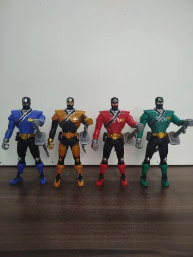 Power Rangers Samurai Flip Head Originais 