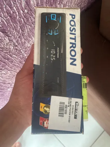 Auto rádio pósitron