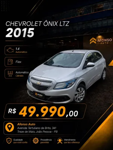 Chevrolet Onix Hatch LTZ 1.4 8V Flex Power Aut. 4P 2015