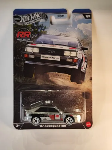 Hot Wheels Silver Series Rally Racers - '87 Audi Quattro