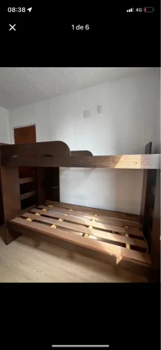 Cama beliche solteiro