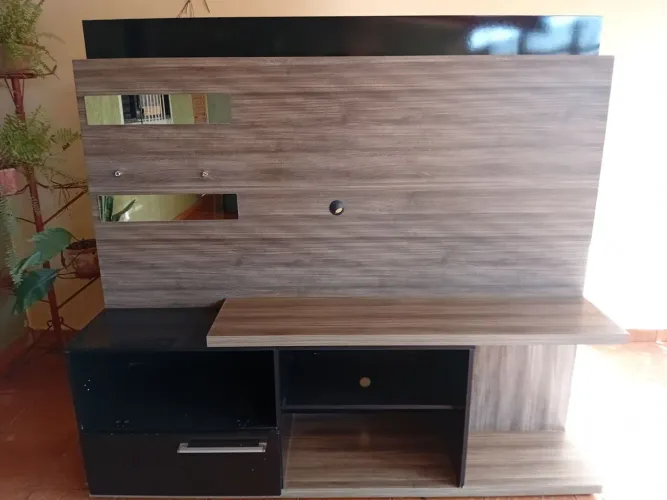 Rack com painel