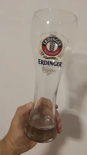 Copo cerveja Erdinger trigo alemã original 500ml