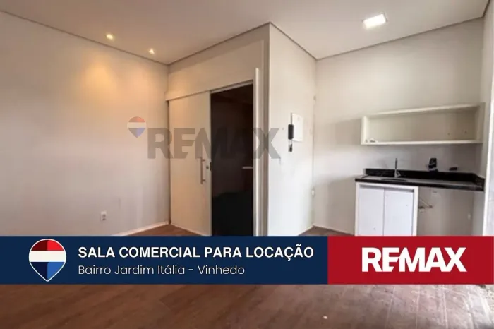 Sala comercial de 18m2 para locação no Jardim Itália