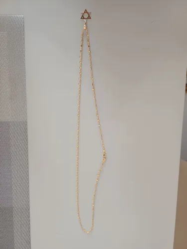 Cordão e pingente romanel 70 cmt