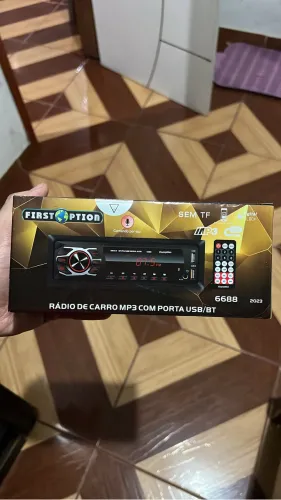 Rádio som automotivo MP3 Bluetooth