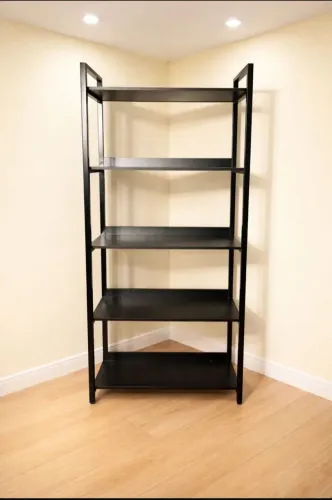 PRATELEIRA METALON E MDF 15 mm PRETO 