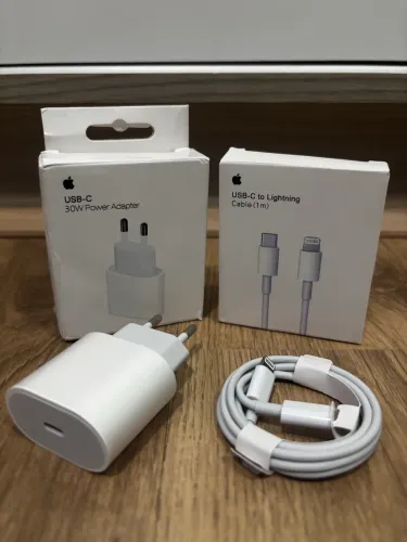 Carregador iPhone Cabo e Fonte 30W