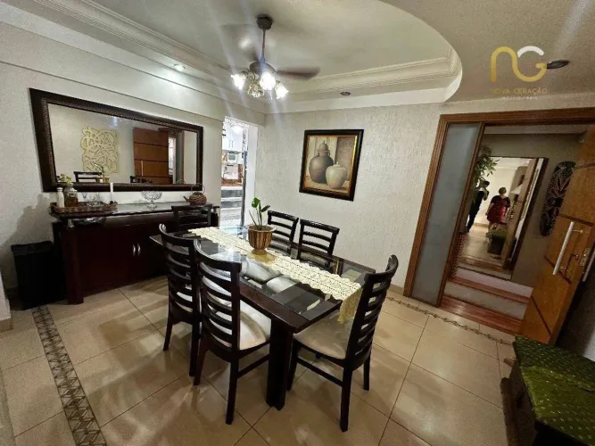 Apartamento com 3 dormitórios à venda, 113 m² por R$ 550.000,00 - Tupi - Praia Grande/SP