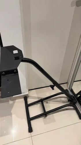 Suporte para Volante + pedal+ Câmbio reforçado e com ajuste Vídeo game e simulação