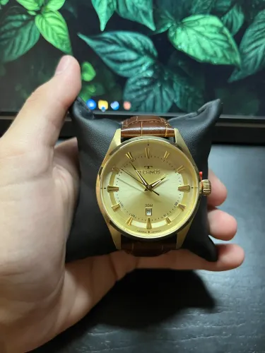 Relógio Technos Executive Dourado