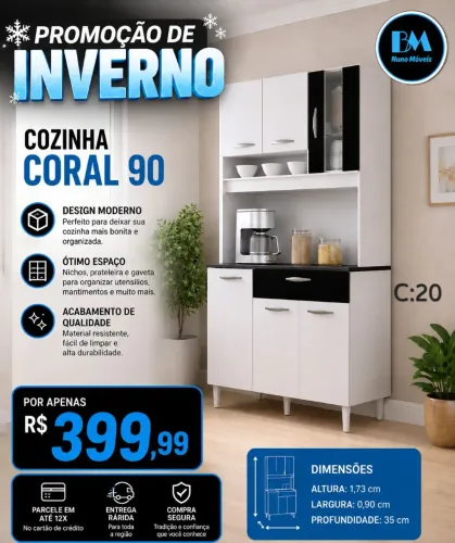Cozinha direto da fábrica