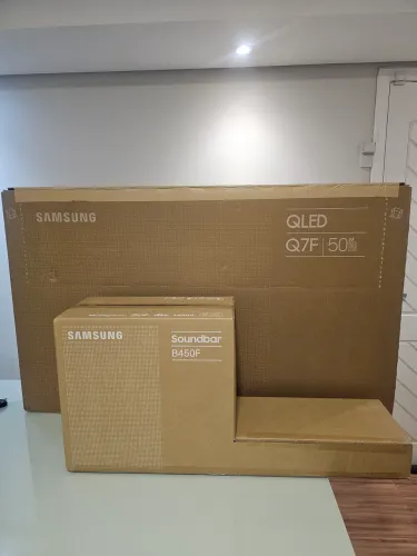 Samsung Smart Tv Qled Q7F 50"+ Soundbar B450F