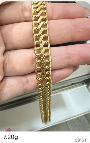 Pulseira ouro 18k